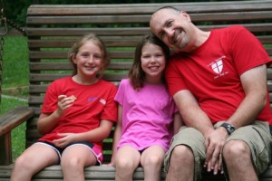 Ken Struble with 2012 campers