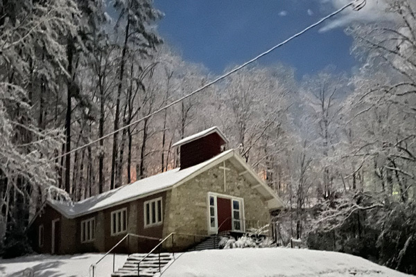 Mikell Chapel in winter